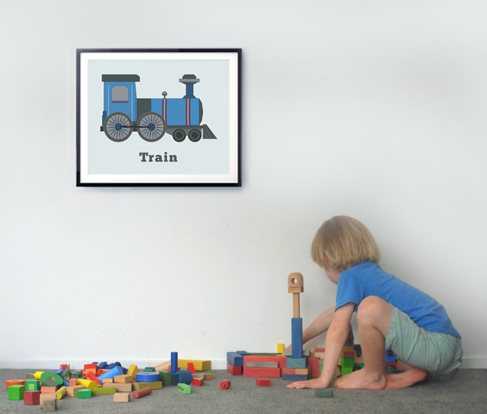 Train Printable wall art