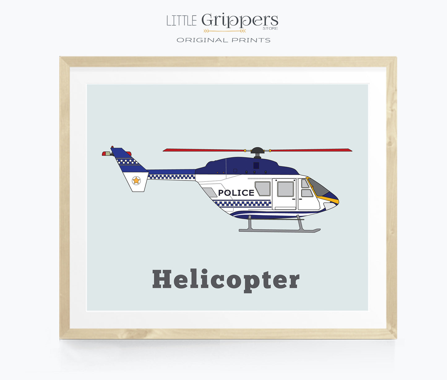 Helicopter Printable wall art