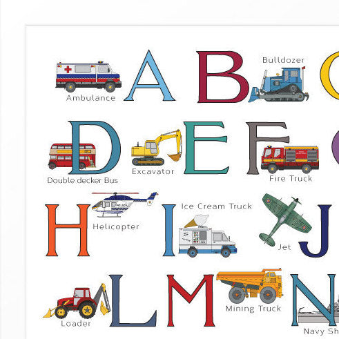 Transportation Alphabet