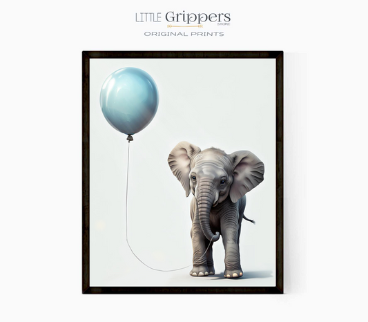 Adorable Baby Elephant Poster