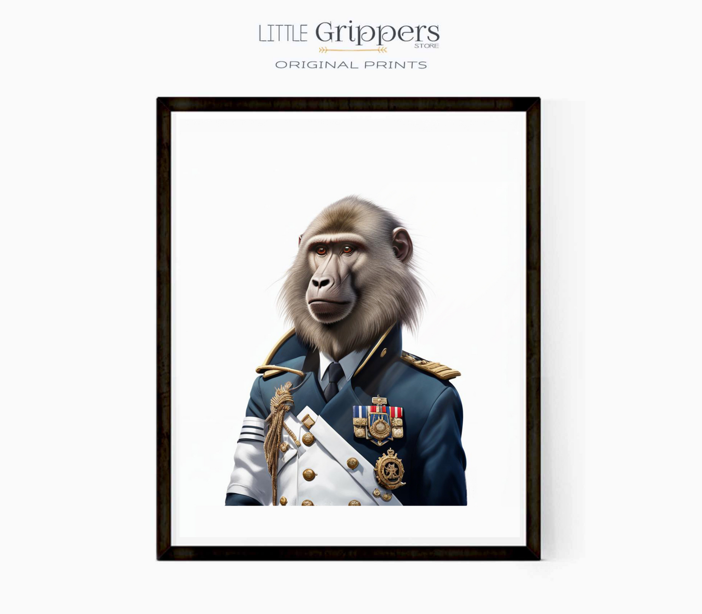 Baboon Animal Portrait