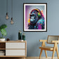 Gorilla in Colour Poster