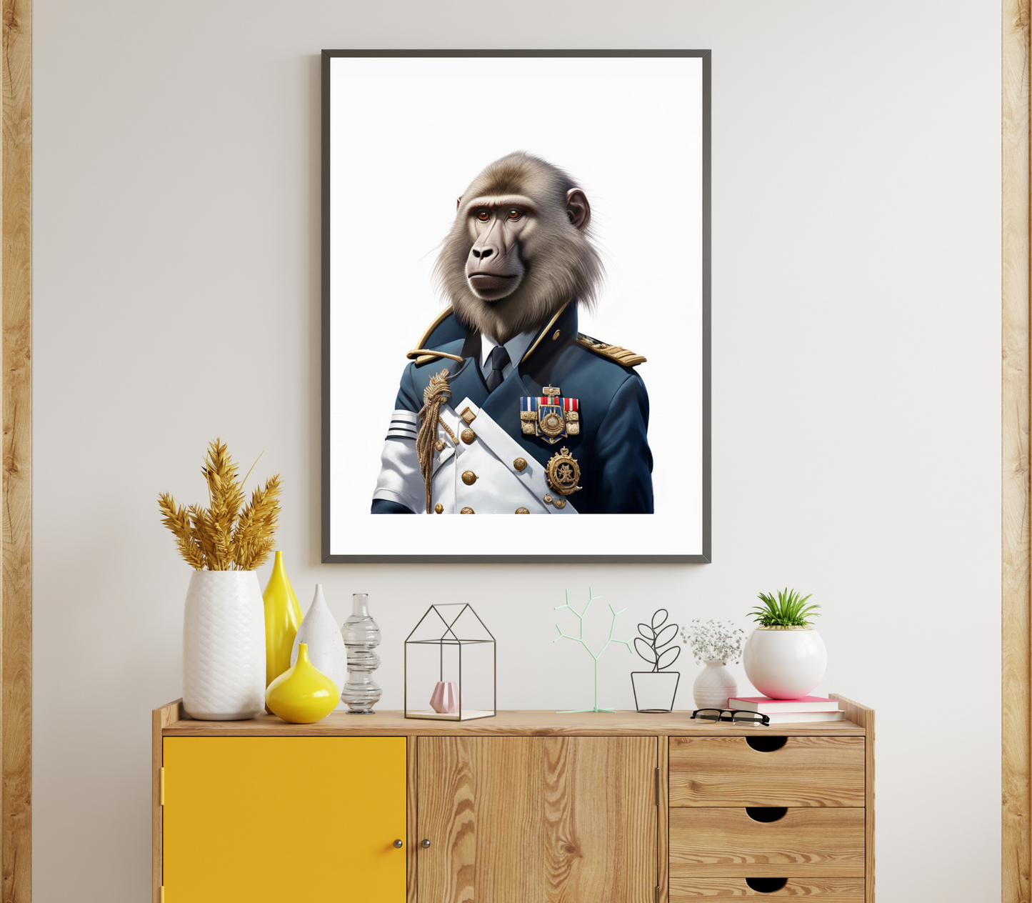 Baboon Animal Portrait