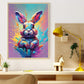 Colourful Rabbit Poster
