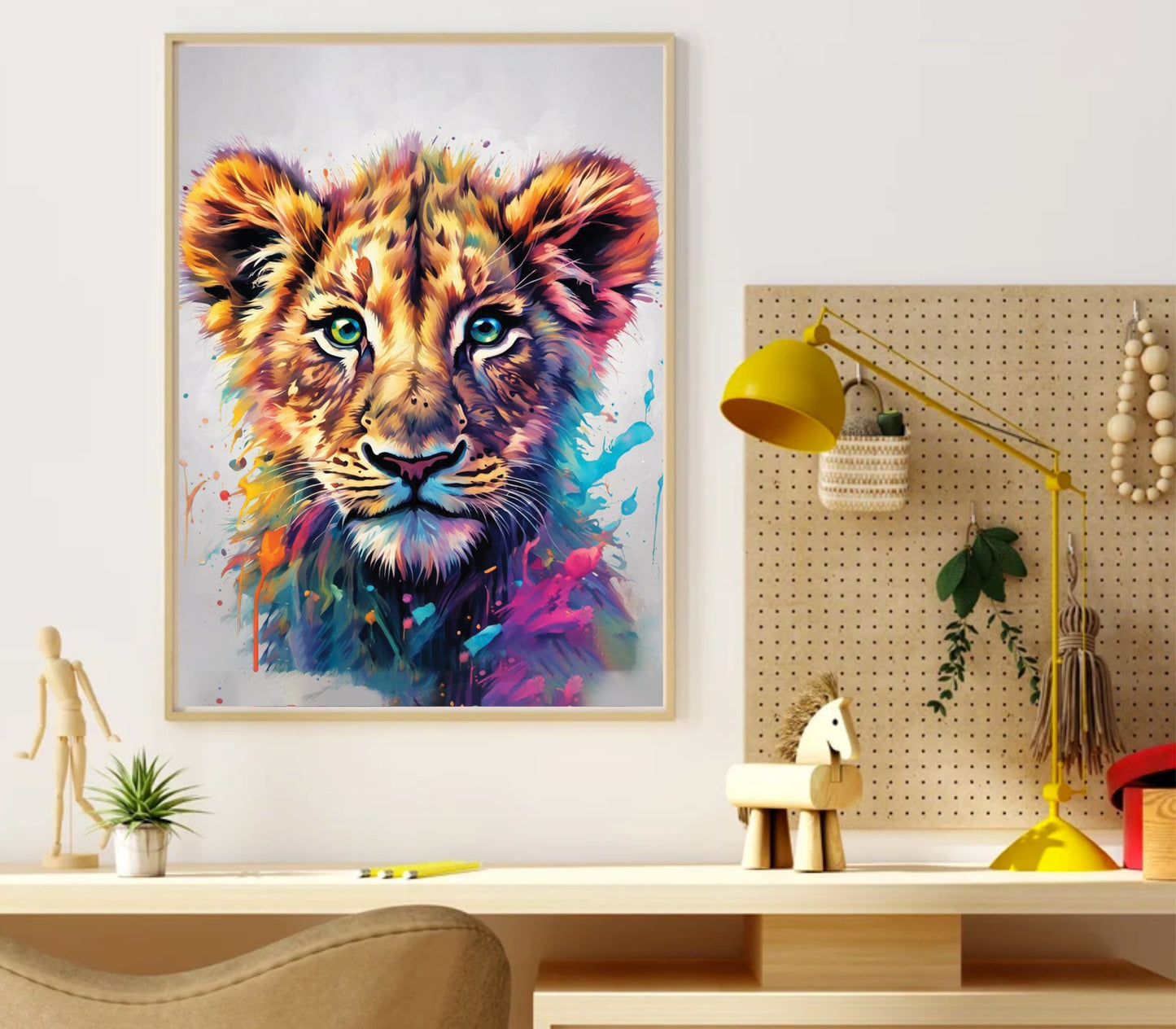 Cute Tiger Cub Poster