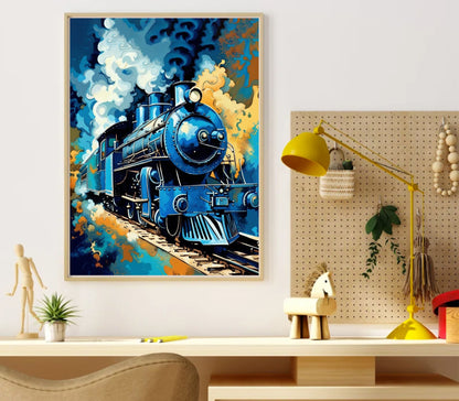 Blue Train Poster