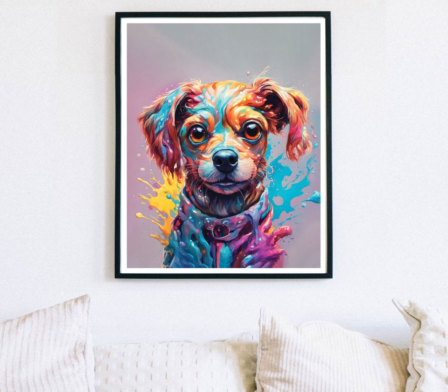 Fun Dog Poster - Cute Wall Art for Children's Room