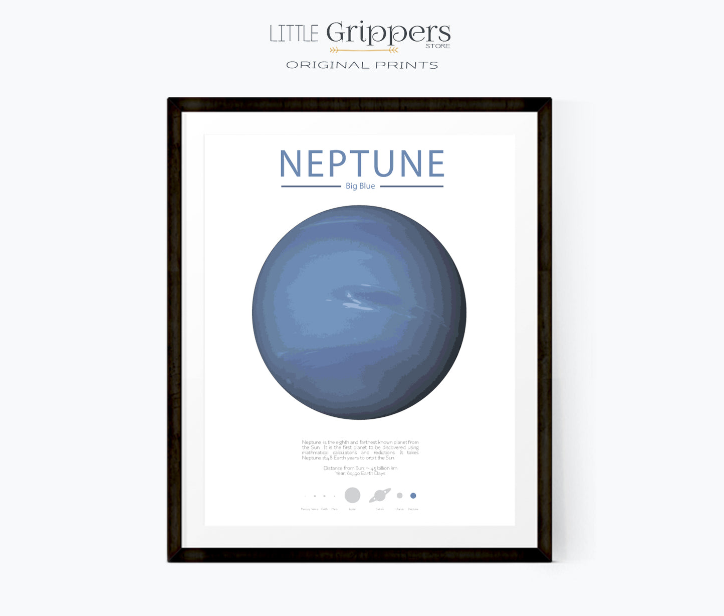 Neptune Poster Print