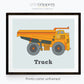 Transportation Vehicle print set