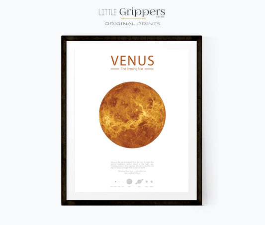 Space Poster of Venus