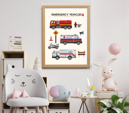 Emergency Vehicle Print