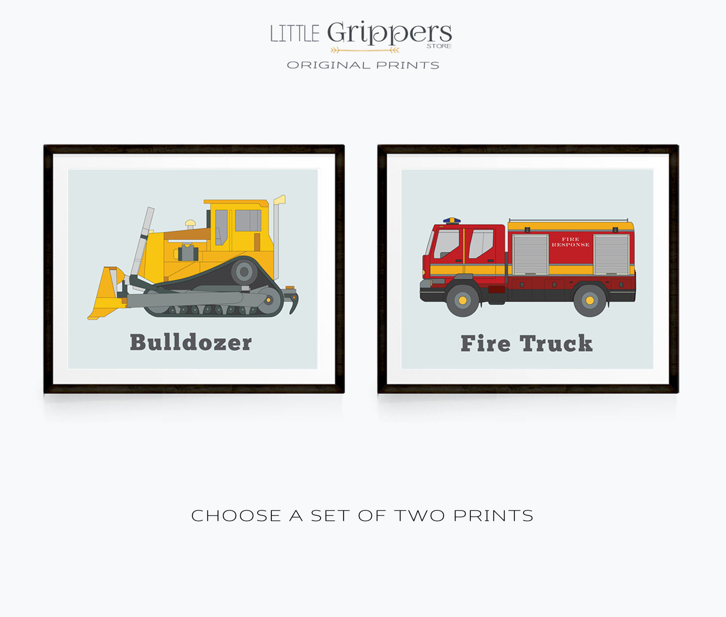 Truck Posters - Set of 2