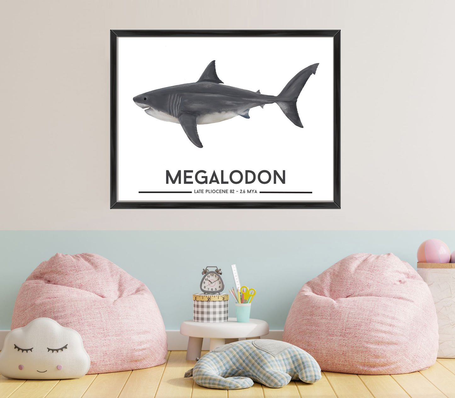 Megalodon Shark Poster