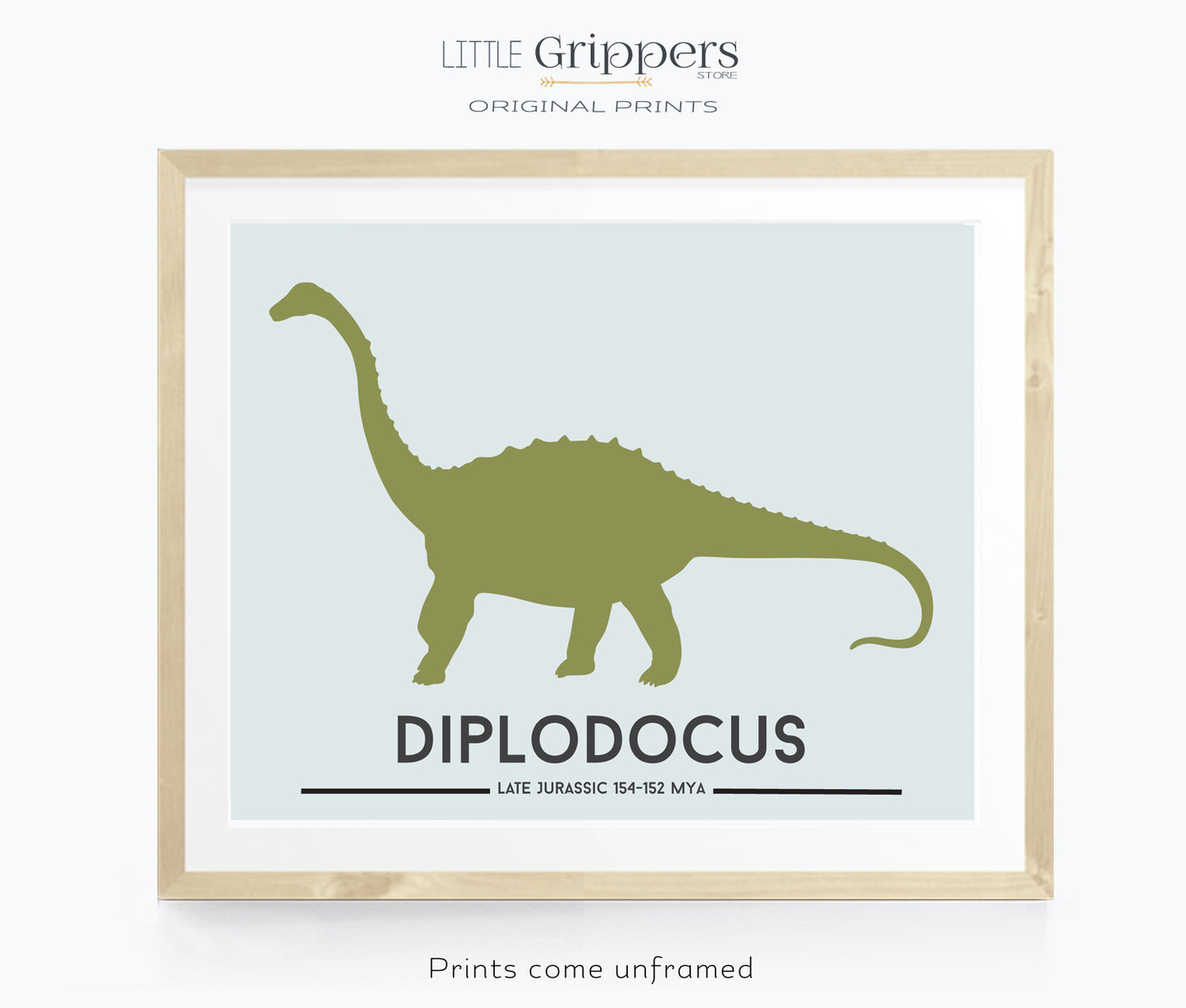 Diplodocus Dinosaur poster