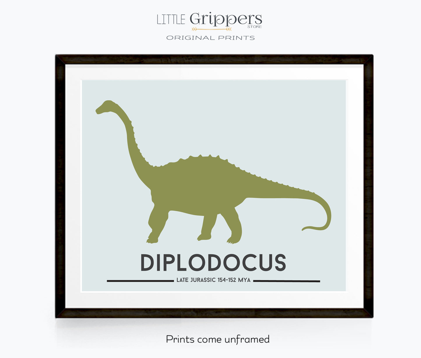 Diplodocus wall decor