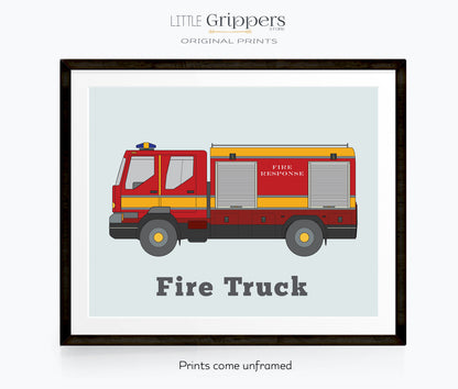 Truck Posters - Set of 2