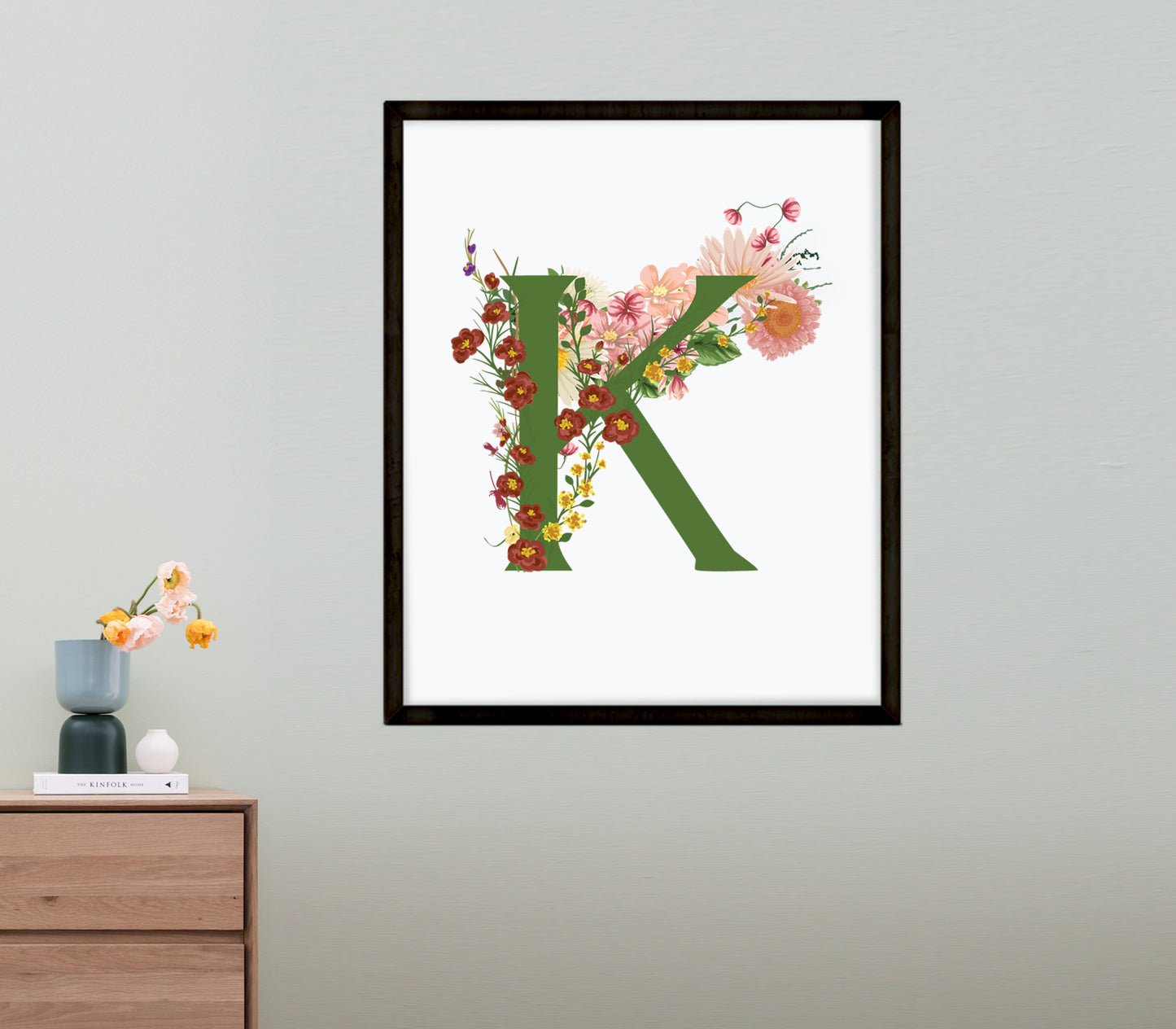 Letter K Poster Print