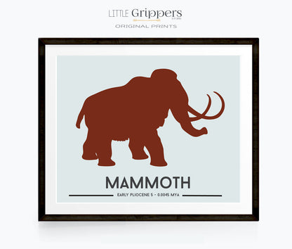 Mammoth Print