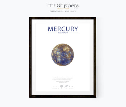 Mercury Planet wall art