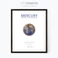 Mercury Astronomy Poster