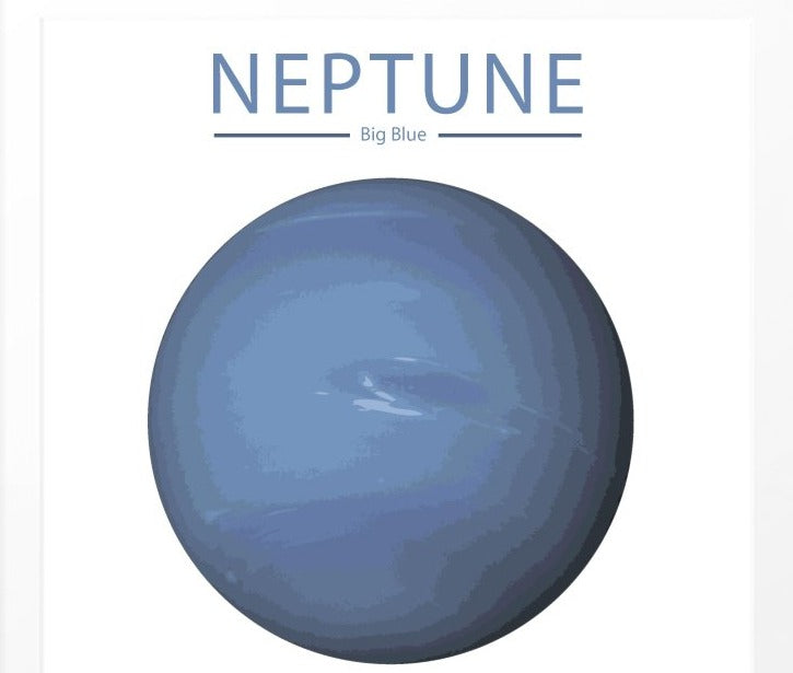 Neptune Planet wall art