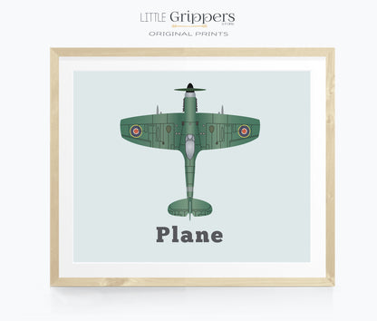 Airplane Print