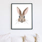 Rabbit wall print