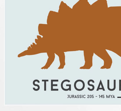 Stegosaurus Print