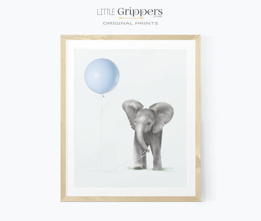 Baby Elephant Poster