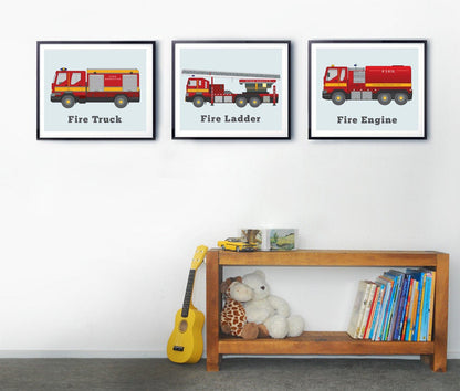 Fire Ladder Poster