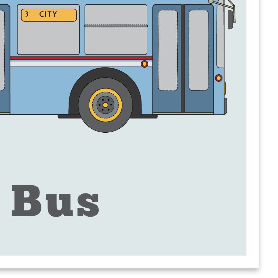 City Bus Poster