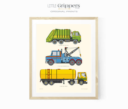 Road Truck Poster
