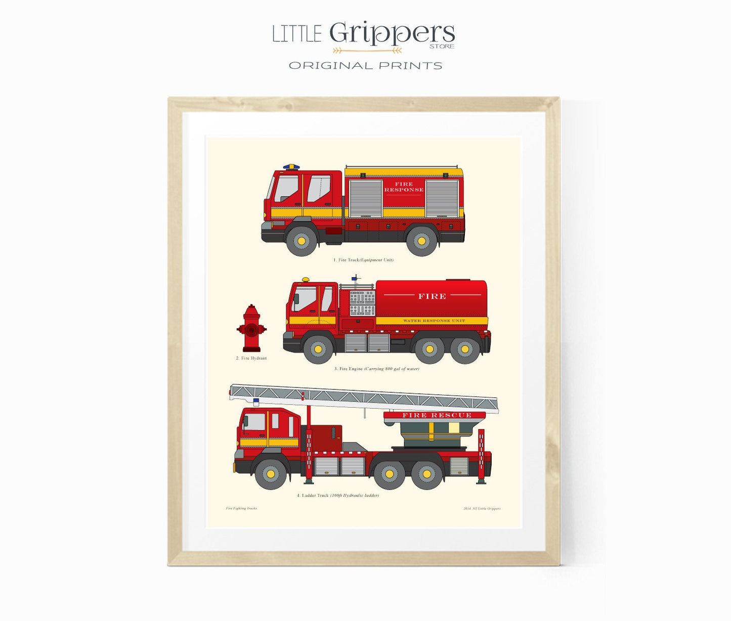 Fire Truck Chart