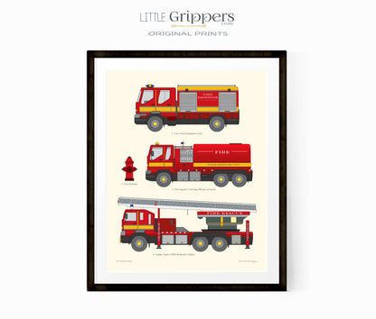 Fire Truck Chart