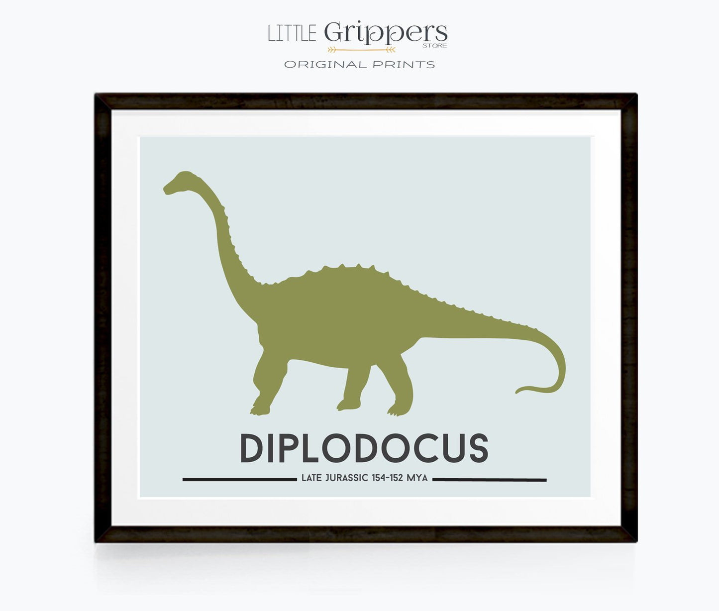 Diplodocus Dinosaur poster