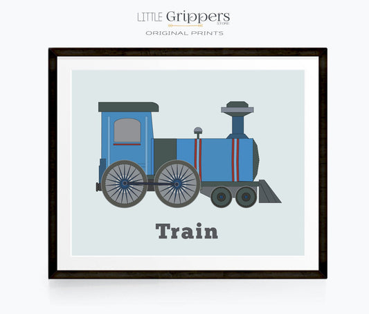 Train Kids Print