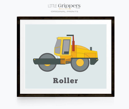 Road Roller Poster