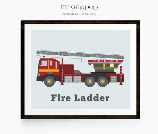 Fire Ladder Poster