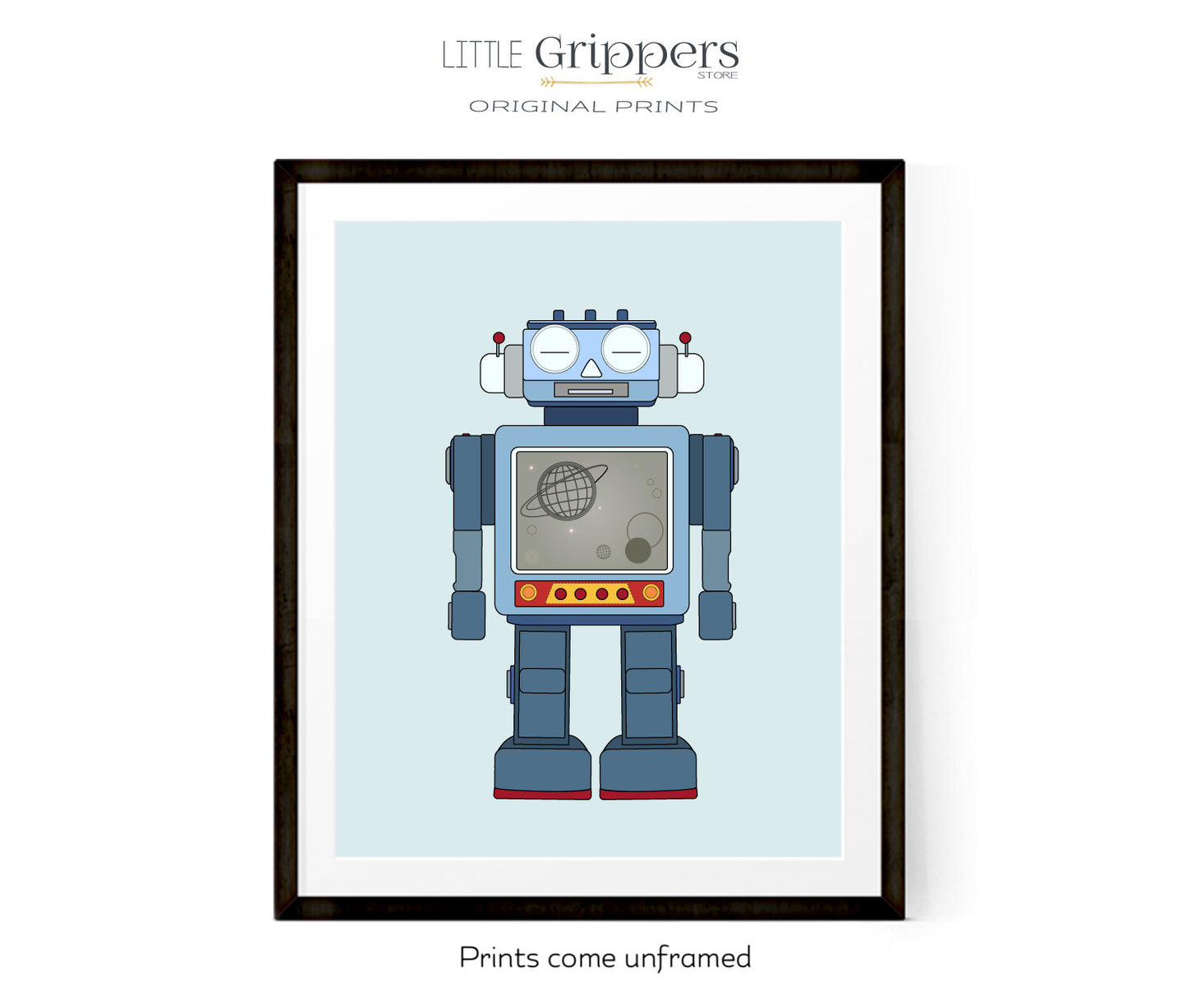 Space Robot Print