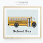 School Bus Printable Decor