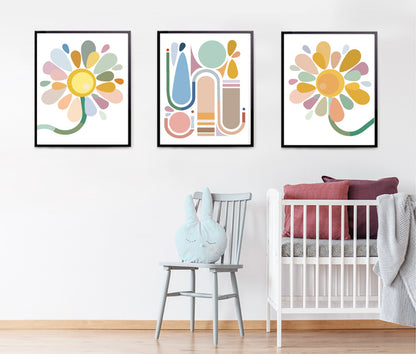 Geometric Wall Art Print