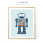 Space Robot Print