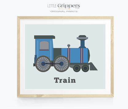 Train Printable wall art