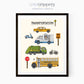 Transportation vehicle print