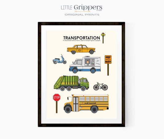 City Vehicle Poster